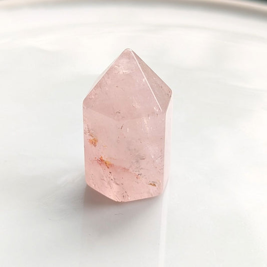 Rose Quartz Small Prism - Exquisite Crystals