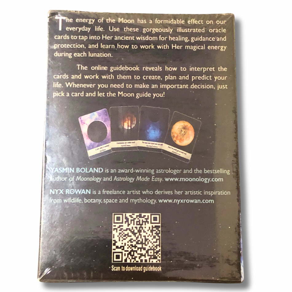 Moonology Oracle Cards By Yasmin Boland (no guidebook included)