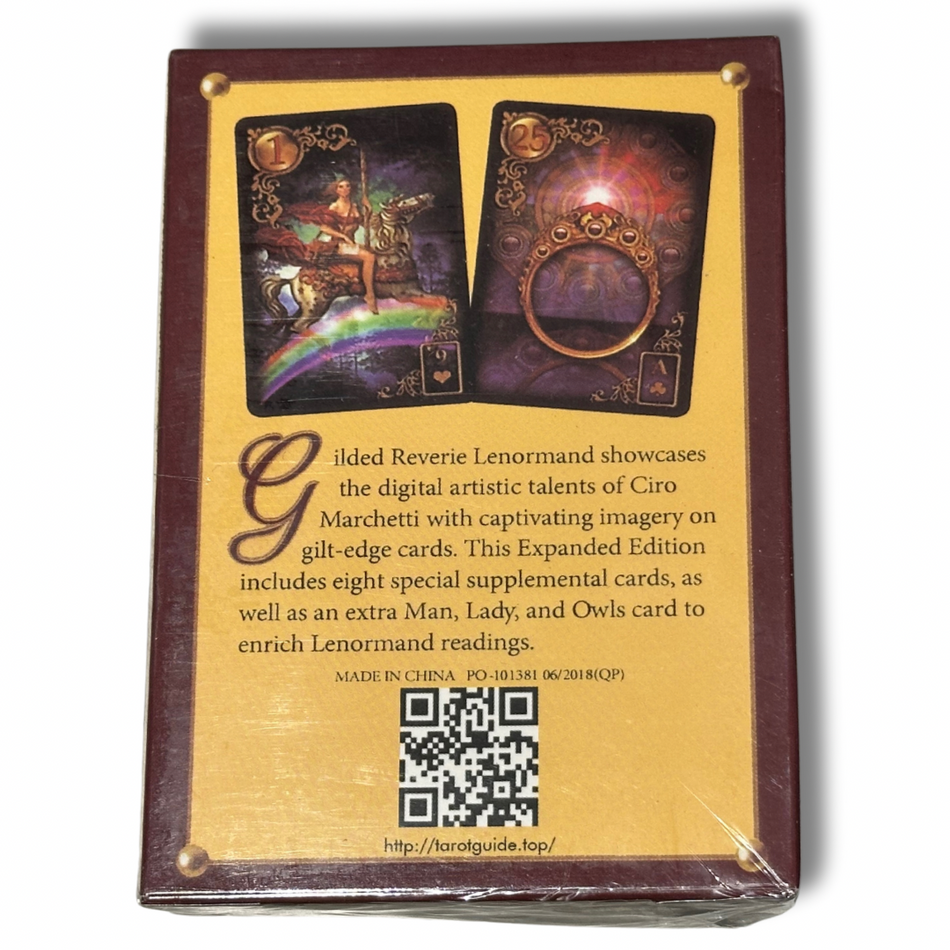 Gilded Reverie Lenormand (no guidebook included)
